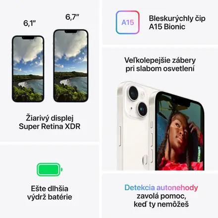iPhone 14 Plus 128 GB modrá *Trieda B*