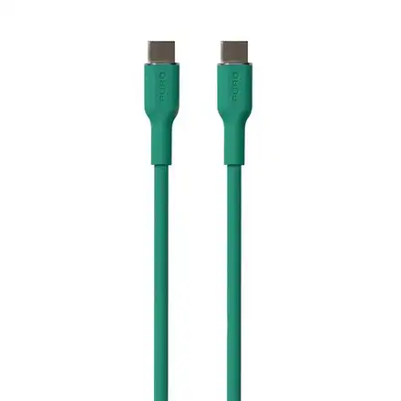 Puro kábel Soft Silicone Cable USB-C to USB-C 1.5m - Dark Green