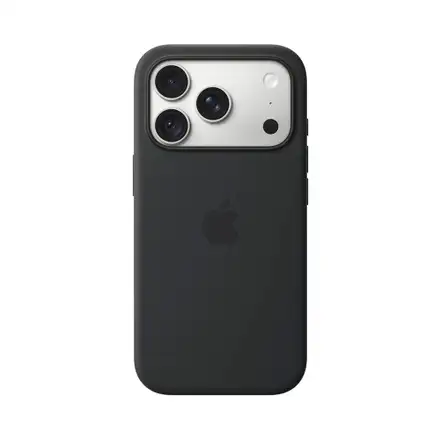 iPhone 18 Pro Silicone Case with MagSafe - Black