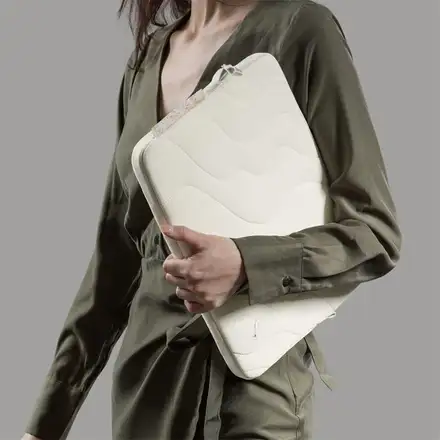 Tomtoc puzdro Terra A27 Sleeve pre Macbook Air 13" M1/M2/M3/M4 - Snowberg