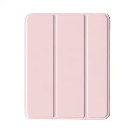 Devia puzdro Leather Case with Pencil Slot pre iPad Pro 11" M4/M5 - Light Pink