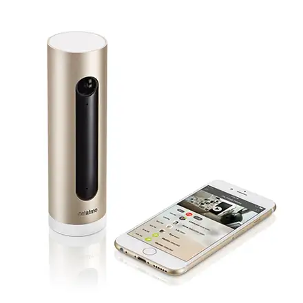 Netatmo Smart Indoor Camera - Gold/White