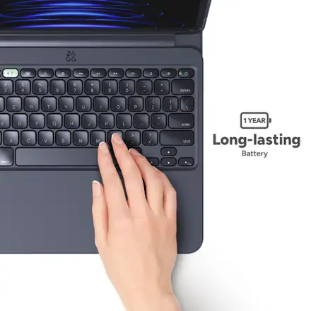 ZAGG klávesnice Pro Keys 2 pre iPad Air 11" M2/M3 CZ/SK - Black