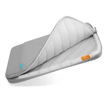 Tomtoc puzdro Recycled Sleeve with Pouch pre Macbook Pro 14" M1/M2/M3/M4 - Gray