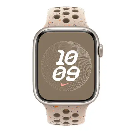 Apple Watch 45mm Desert Stone Nike Sport Band - M/L
