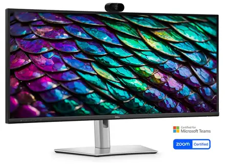 Dell Pro P 34 USB-C Hub Webcam Monitor - P3426WEV
