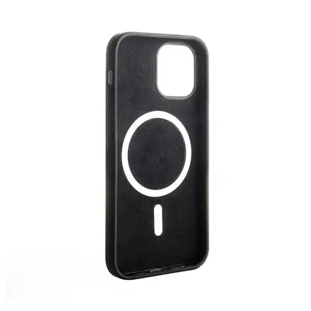 ER POWER kryt Carneval Silicone Snap Magsafe pre iPhone 13 - Black