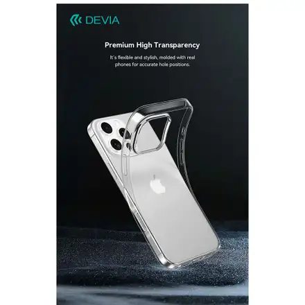 Devia kryt Naked TPU Case pre iPhone 16 - Clear