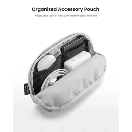 Tomtoc puzdro Recycled Sleeve with Pouch pre Macbook Pro 14" M1/M2/M3/M4 - Gray
