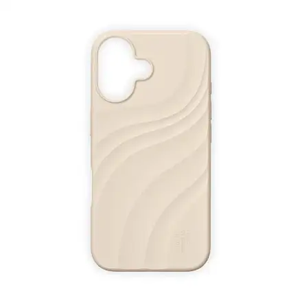 iDeal Fashion Soft Swirl Silicone Case MagSafe iPhone 16 Cloud Dancer