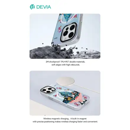 Devia kryt Canvas Series Magnetic Case pre iPhone 16 Pro Max - Magician