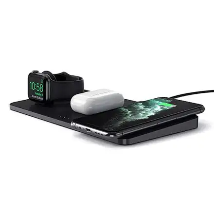 Satechi Trio Wireless Charging Pad - Space Gray