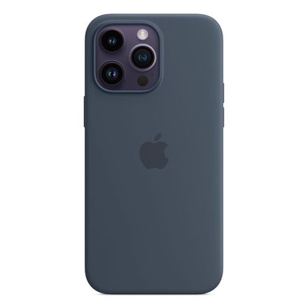 Apple iPhone 14 Pro Max Silicone Case with MagSafe - Storm Blue *Vystavený*