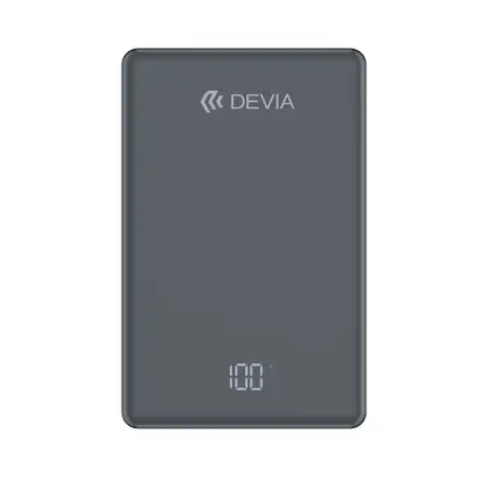 Devia powerbank Extreme Speed Series Mini Magnetic 10.000 mAh PD 20W - Space Gray