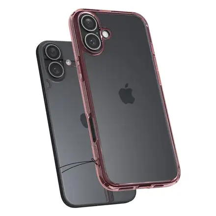 Spigen kryt Ultra Hybrid pre iPhone 16 - Rose Crystal