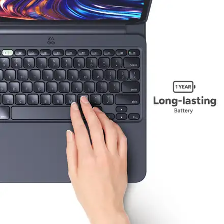 ZAGG klávesnice Pro Keys 2 pre iPad Pro 13" M4 2024 CZ/SK - Black