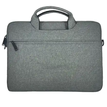 Devia taška Justyle Handbag pre Macbook Pro 16" M1/M2/M3/M4- Light Gray