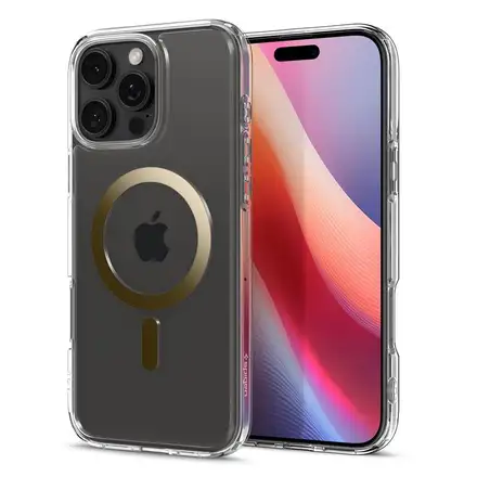 Spigen kryt Ultra Hybrid Magsafe pre iPhone 16 Pro - Gold