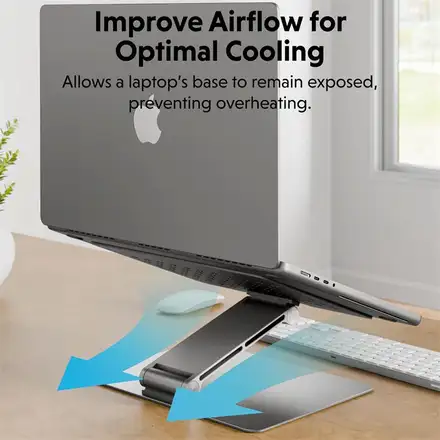 Hyper stojan HyperSpace Ergonomic Adjustable Laptop Stand - Space Grey