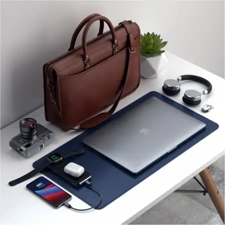 Satechi Quatro Wireless Power Bank 10.000 mAh - Space Grey