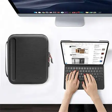 TomToc puzdro Smart A06 PadFolio Eva Case pre iPad Pro 12.9"/Pro, Air 13" - Black