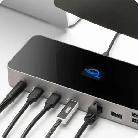OWC kábel USB4 Active Optical Cable 4.5m 40Gb/s 60W - Black