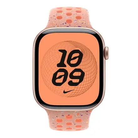 Apple Watch 46mm Alpenglow Pink Nike Sport Band - S/M