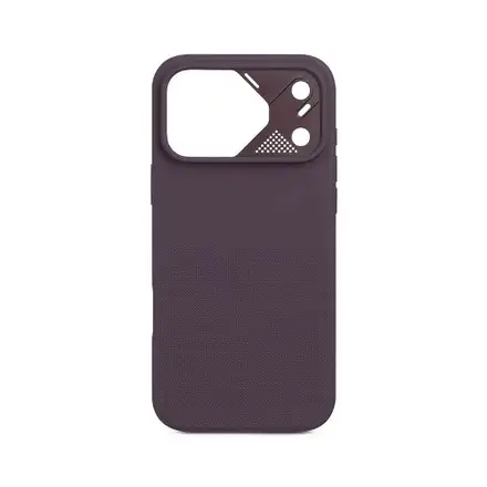Aiino - Dotty Case with magnet for iPhone 18 Pro - Burgundy