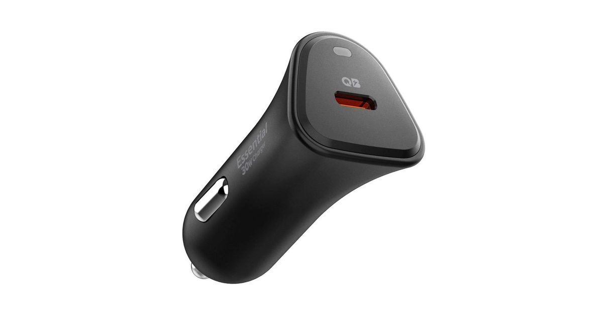 Spigen nabíjačka do auta Essential EV301 30W - Black | iStores - Apple ...