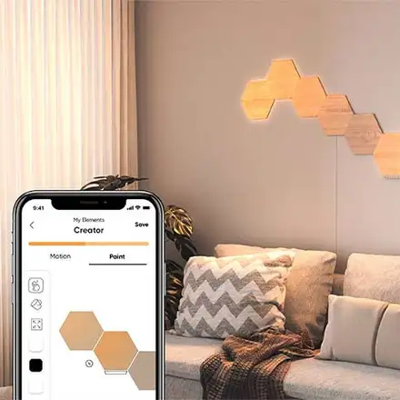 Nanoleaf Elements Hexagons Starter Kit - 7 Panels