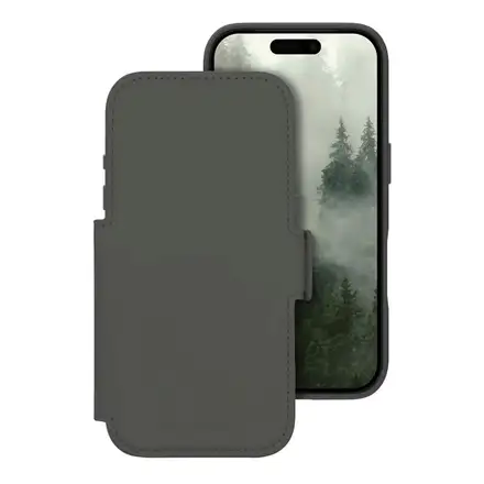 dbramante1928 - Puzdro Lynge ICON s MagSafe pre iPhone 17 Pro Max, forest shadow