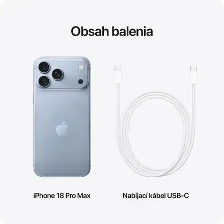 iPhone 18 Pro Max 256GB Glacier