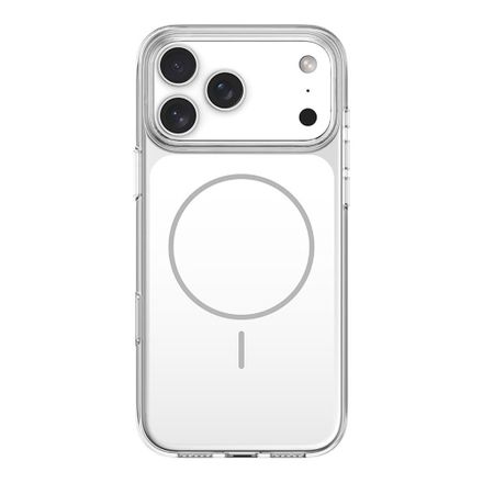 Comma kryt Crystal Shield Magnetic Case pre iPhone 17 Pro Max - Clear