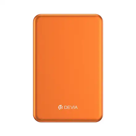 Devia powerbank Ultra13 Solid State Magnetic 5.000 mAh PD 22.5W - Orange