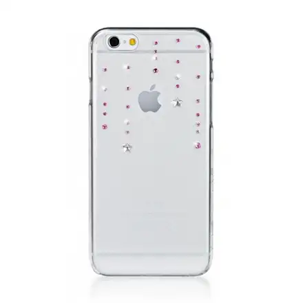 Swarovski kryt Star pre iPhone 6/6s - Wish Pink Mix Design