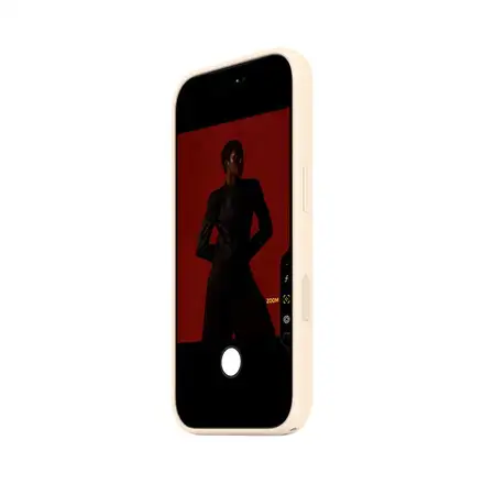 iPhone 17 Pro Silicone Case with MagSafe – Vanilková