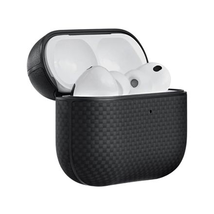 Pitaka puzdro Aramid Fiber Case pre Airpods Pro 3 - Black/Grey