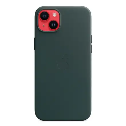 Apple iPhone 14 Plus Leather Case with MagSafe - Forest Green