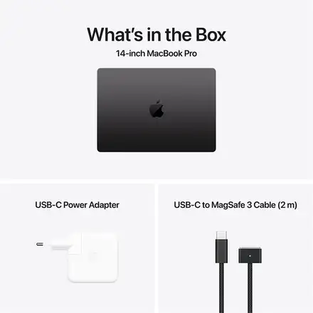 MacBook Pro 14" Apple M4 Pro 12C CPU 16C GPU 24GB 512GB Kozmický čierny SK