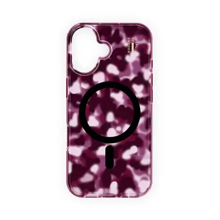 iDeal Fashion Clear Case MagSafe iPhone 17 Cherry Crush