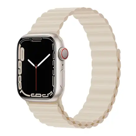 Devia remienok Deluxe Series Sport3 Silicone Magnet Band 44/45/46mm - Starlight