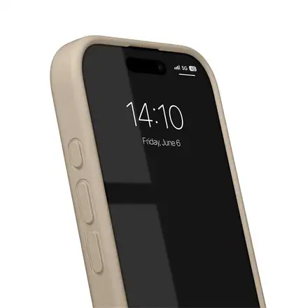 iDeal Silicone Case MagSafe iPhone 17 Beige