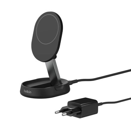 Belkin Boost Charge Pro Convertible Magnetic Wireless Charging Stand with Qi2 15W + 20W Charger - Black