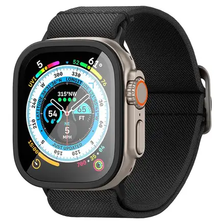 Spigen ochranné sklo Glas.tR Slim Pro pre Apple Watch Ultra - Black