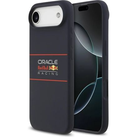 Red Bull Silicone Horizontal Logo MagSafe Zadný Kryt pre iPhone Air modrý