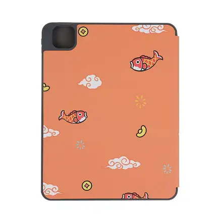 Comma puzdro Lingos Case with Pencil Slot pre iPad 10-11 Gen 2022/2025 - Fortune Bringing Horse