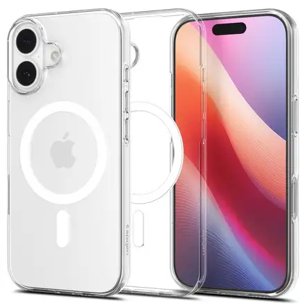 Spigen kryt Liquid Crystal Magsafe pre iPhone 17 - Clear White