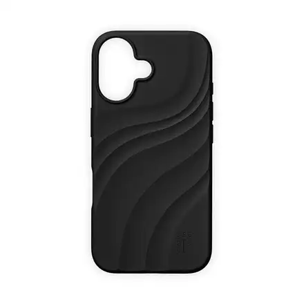 iDeal Fashion Soft Swirl Silicone Case MagSafe iPhone 16 Velvet Black