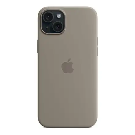 iPhone 15 Plus Silicone Case with MagSafe - Clay