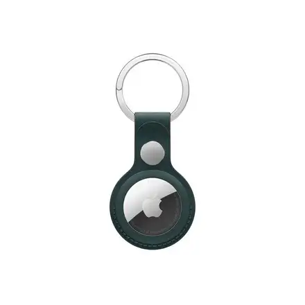 Apple AirTag FineWoven Key Ring - Dark Green
